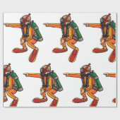 スキューバダイバー ラッピングペーパー (フラット)