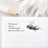 スキューバダイバー ラベル (インサイチュ)