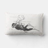 スキューバダイバー ランバークッション (裏面)