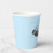 スキューバダイバー 紙コップ (右)