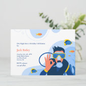 スキューバダイバーOK 招待状 (スタンド正面)