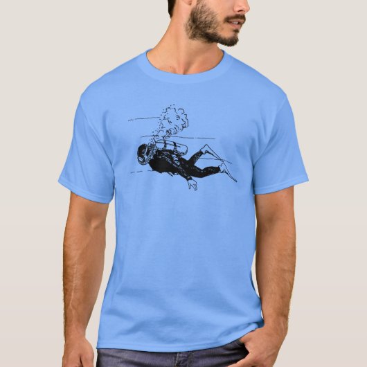 スキューバダイバーTシャツ Tシャツ (正面)