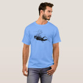 スキューバダイバーTシャツ Tシャツ (正面フル)