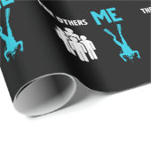 スキューバダイビおもしろいングダイバー ラッピングペーパー (ロールコーナー)