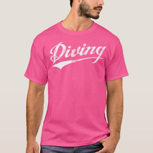 スキューバダイビングおもしろいダイビング愛好家 Tシャツ (正面)
