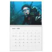 スキューバダイビングのフロリダ2012のカレンダー カレンダー (3月 2026)