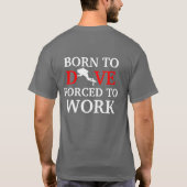 スキューバダイビングのユーモアのおもしろいなダイバー Tシャツ (裏面)