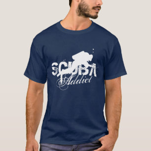 スキューバダイビングの常習者のTシャツ Tシャツ