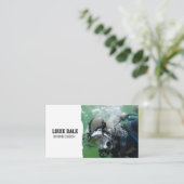 スキューバダイビングインストラクター 名刺 (スタンド正面)