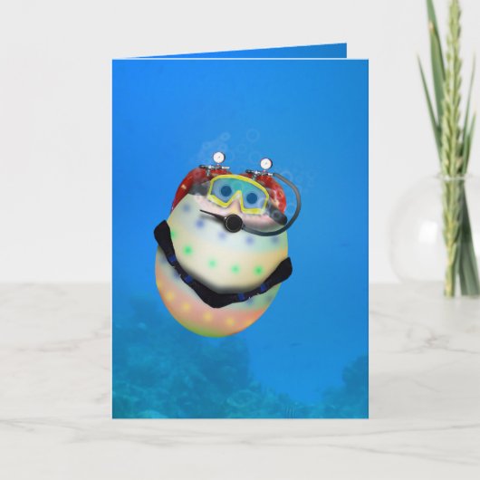 スキューバダイビングイースターエッグ シーズンカード (正面)