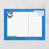 スキューバダイビングイースターエッグ シーズンポストカード (裏面)