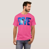 スキューバダイビングギアダイブシー海 Tシャツ (正面フル)