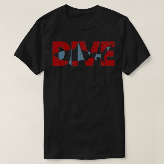 スキューバダイビングケージダイビングギアギフト Tシャツ (デザイン正面)