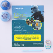 スキューバダイビングコースカスタム チラシ (シングル)