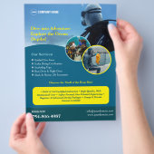 スキューバダイビングコースカスタム チラシ (手)