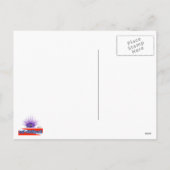 スキューバダイビングサンタ&シーホース葉書 シーズンポストカード (裏面)