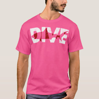 スキューバダイビングシャークケージダイビング Tシャツ