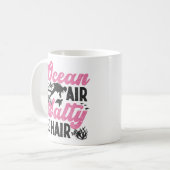 スキューバダイビングダイバー海エアサルティヘア コーヒーマグカップ (正面左)