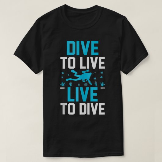 スキューバダイビングダイバー11 Tシャツ (デザイン正面)