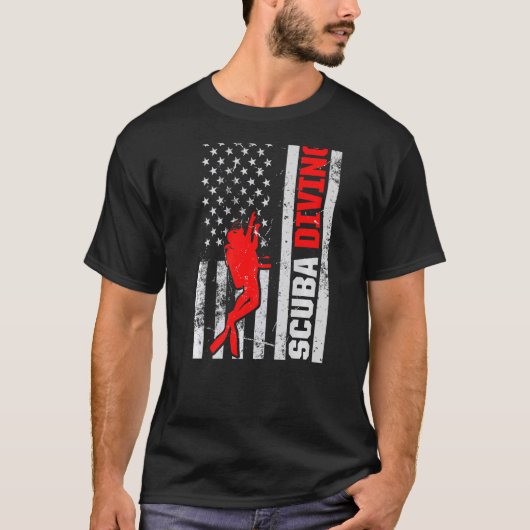 スキューバダイビングダイバー1 Tシャツ (正面)