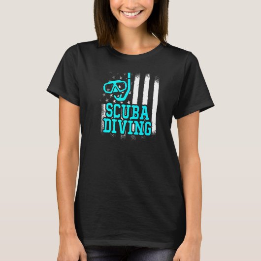 スキューバダイビングダイバー3 Tシャツ (正面)