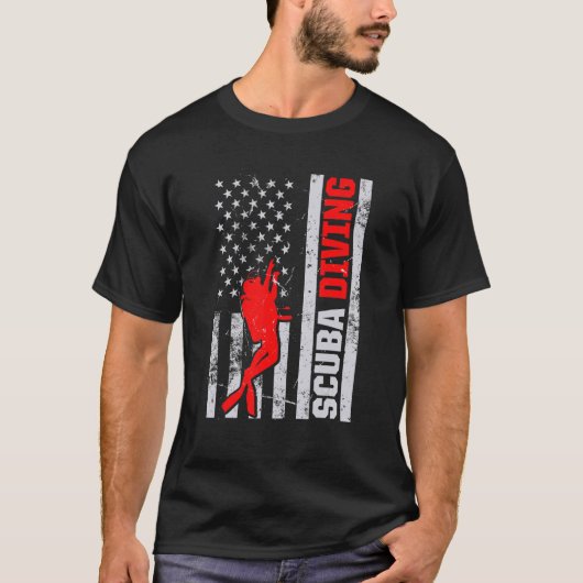 スキューバダイビングダイバー3 Tシャツ (正面)
