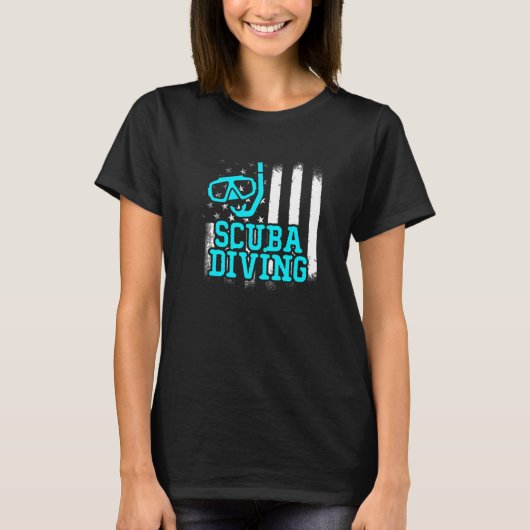 スキューバダイビングダイバー3 Tシャツ (正面)