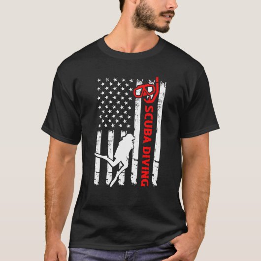 スキューバダイビングダイバー5 Tシャツ (正面)