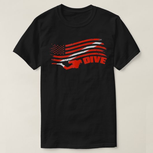 スキューバダイビングダイビング2 Tシャツ (デザイン正面)