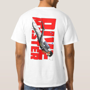 スキューバダイビングダイブマスター Tシャツ