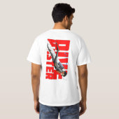 スキューバダイビングダイブマスター Tシャツ (裏面フル)