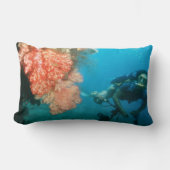 スキューバダイビングパーソナライズされた ランバークッション (正面)