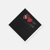 スキューバダイビングピースラブダイビング スタンダードカクテルナプキン (角)