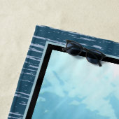 スキューバダイビングブルーシー ビーチタオル (インサイチュ)