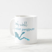 スキューバダイビングマグ コーヒーマグカップ (正面左)