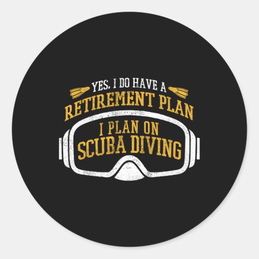 スキューバダイビングリタイトプラン退職したスキューバダイバー ラウンドシール (正面)