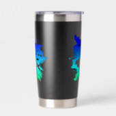 スキューバダイビング絶縁タンブラー 保温保冷タンブラー (左面)