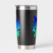 スキューバダイビング絶縁タンブラー 保温保冷タンブラー (右面)