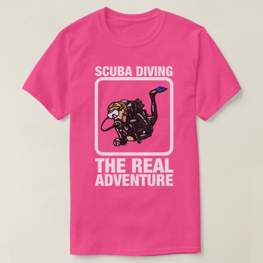 スキューバダイビング1 Tシャツ (デザイン正面)