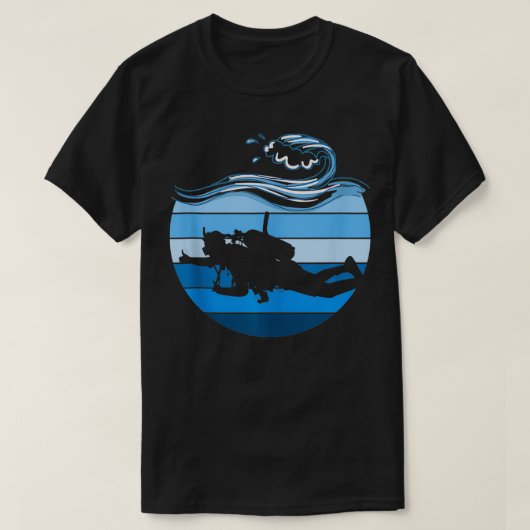 スキューバダイビング4 Tシャツ (デザイン正面)