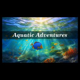 スキューバダイビング/シュノーケリングビジネスカード 名刺