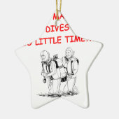 スキューバダイビング セラミックオーナメント (左)