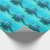 スキューバダイビング ラッピングペーパー (角)