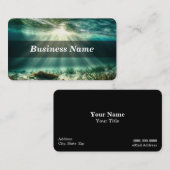 スキューバダイビング 名刺 (正面/裏面)