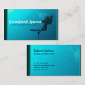 スキューバダイビング 名刺 (正面/裏面)