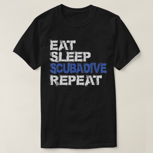 スキューバダイビング Tシャツ (デザイン正面)