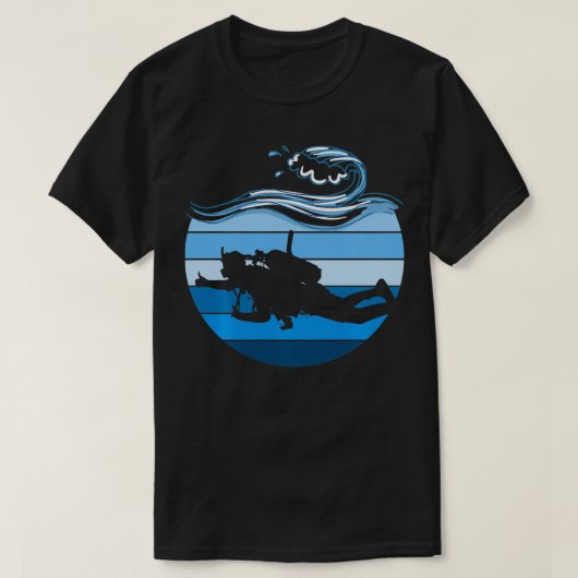 スキューバダイビング Tシャツ (デザイン正面)