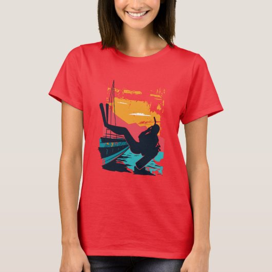 スキューバダイビング Tシャツ (正面)