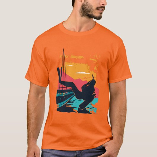 スキューバダイビング Tシャツ (正面)