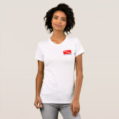 スキューバダイビングTシャツ – 私はダウン行くのが大好き Tシャツ (正面フル)
